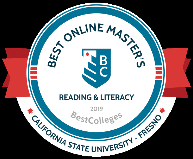 Program flyer for the Master of Arts in Education option in Reading/Language Arts