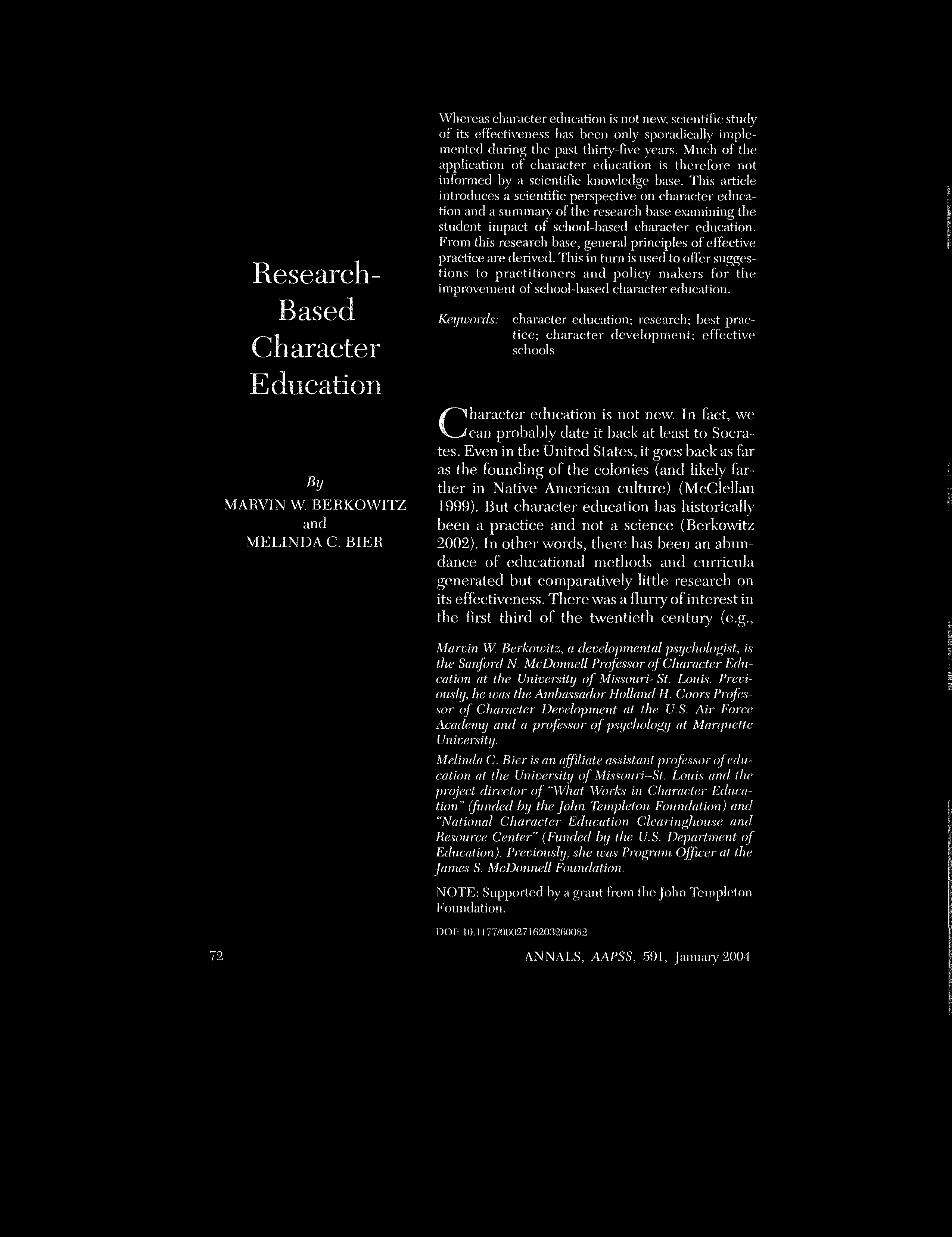 First page of the article showing the title, authors, and opening text