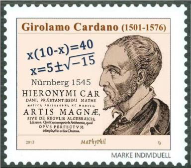 MSTI logo with Girolamo Cardano illustration