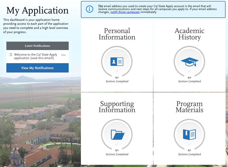 Cal State Apply Quadrants 