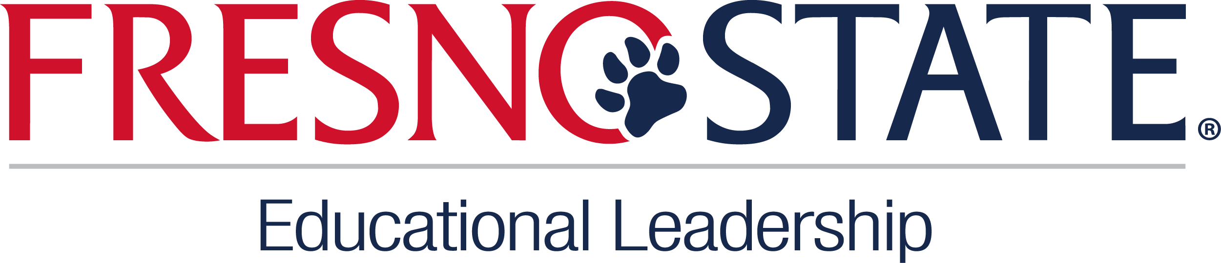 Educational Leadership Fresno State logo