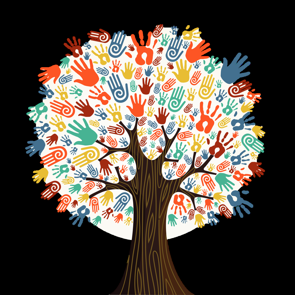 Program goals section with tree illustration