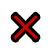 If you do not have the degree, red x